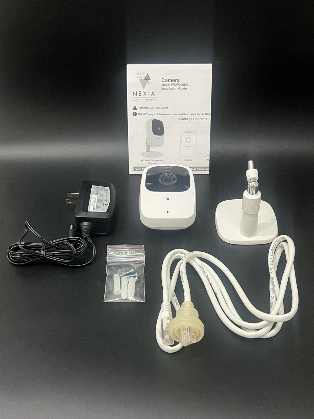 Nexia Ingersoll Rand WCW200NX Smart Wireless Indoor Security Camera - Open Box